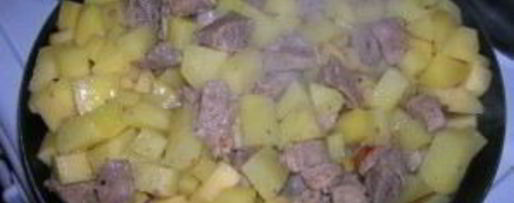 Шаг 3: азу с картошкой