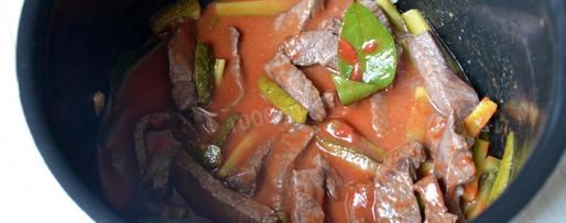 Шаг 6: азу в мультиварке по-татарски