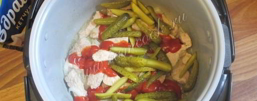 Шаг 4: азу в мультиварке