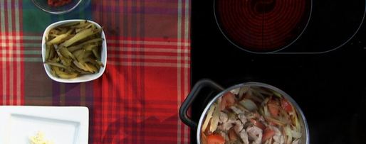 Шаг 2: картофельного азу