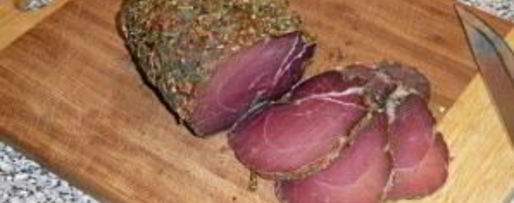 Шаг 4: бастурмы из говядины