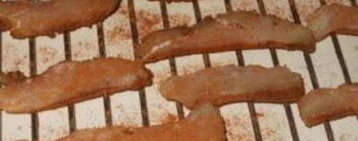 Шаг 2: бастурмы из индейки в духовке