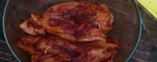 Шаг 3: бастурмы из курицы