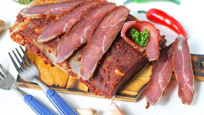 Рецепт Бастурмы из лосятины