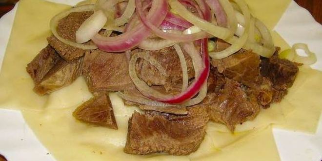 Рецепт бешбармака из конины