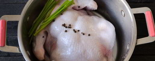 Шаг 3: бешбармака из целой курицы с маринованным луком