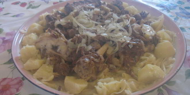 Рецепт бешбармака из утки