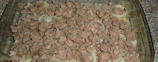 Шаг 2: бешбармака с фаршем