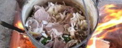 Шаг 16: бешбармака в казане