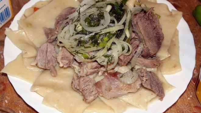 Рецепт Бешбармака в мультиварке