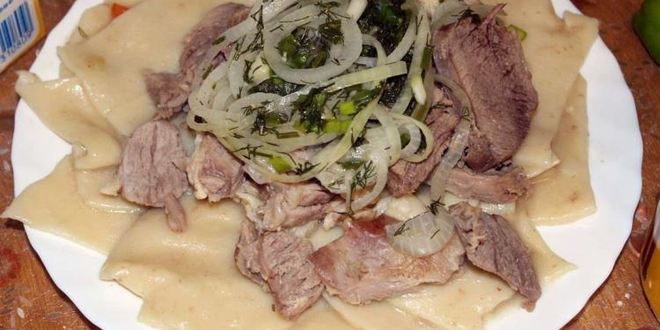 Рецепт бешбармака в мультиварке