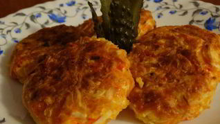 Рецепт Биточков из крабовых палочек