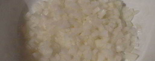 Шаг 1: биточков из крабовых палочек