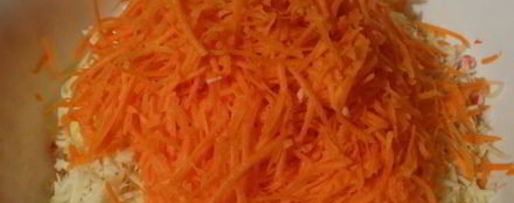 Шаг 4: биточков из крабовых палочек