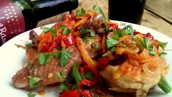 Рецепт Чахохбили из курицы по-грузински