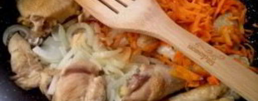 Шаг 3: чахохбили из курицы по-грузински