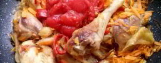 Шаг 5: чахохбили из курицы по-грузински