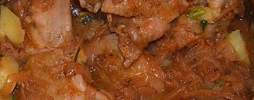 Шаг 13: чахохбили из курицы с картошкой