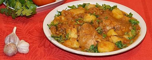 Шаг 14: чахохбили из курицы с картошкой