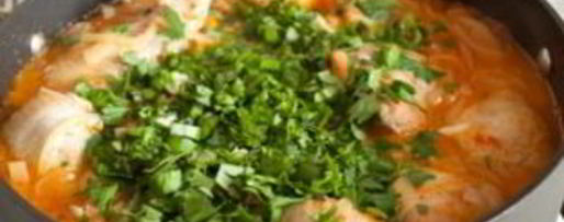 Шаг 6: чахохбили из курицы с помидорами