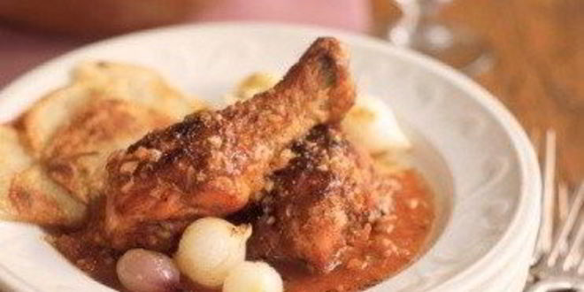 Рецепт чахохбили с белым вином