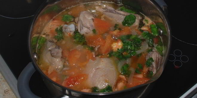 Рецепт чахохбили с белым вином