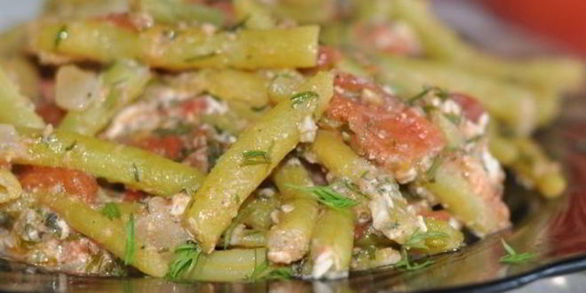Рецепт чахохбили с фасолью