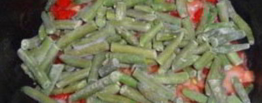 Шаг 4: чахохбили с фасолью