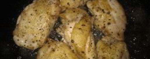 Шаг 1: чахохбили с грецким орехом