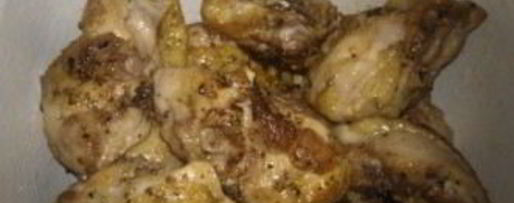 Шаг 2: чахохбили с грецким орехом