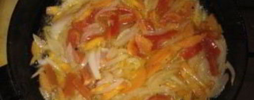 Шаг 5: чахохбили с грецким орехом