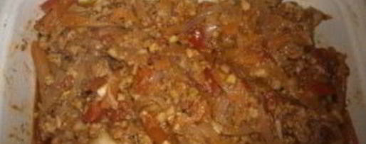 Шаг 8: чахохбили с грецким орехом