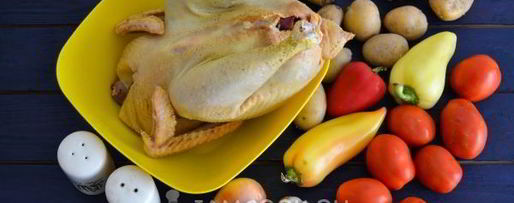 Шаг 1: чахохбили с картошкой в духовке