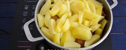 Шаг 14: чахохбили с картошкой в духовке