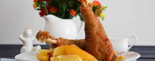 Шаг 15: чахохбили с картошкой в духовке