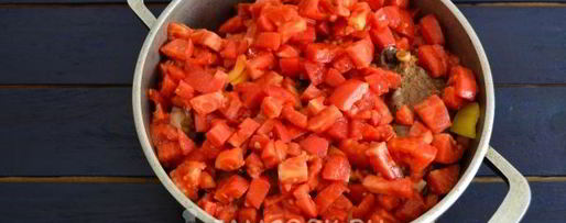 Шаг 8: чахохбили с картошкой в духовке