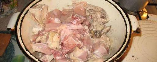 Шаг 11: чахохбили с куриной грудки