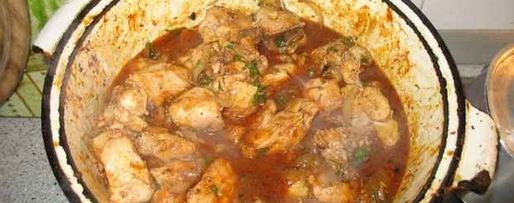 Шаг 18: чахохбили с куриной грудки