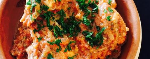 Шаг 7: чахохбили с орехами