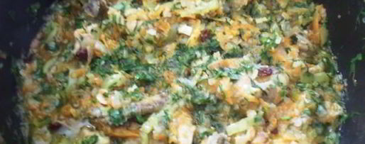 Шаг 6: чахохбили с овощами