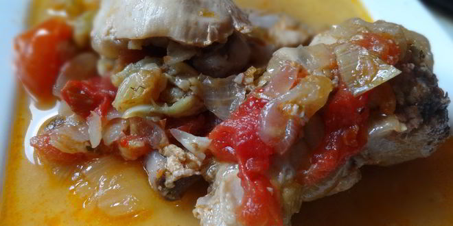 Рецепт чахохбили со сливами