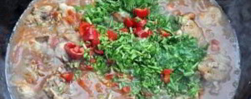 Шаг 7: чахохбили в казане