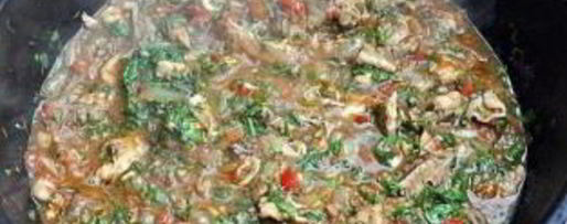 Шаг 9: чахохбили в казане