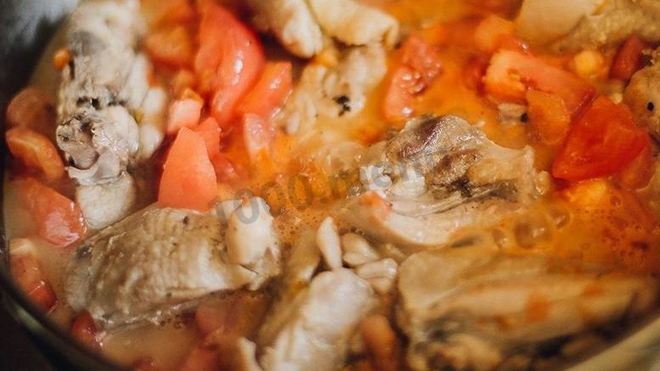 Рецепт Классического чахохбили из курицы