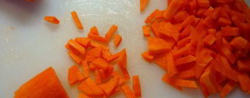 Шаг 1: чапче — крахмальной лапши с овощами и говядиной