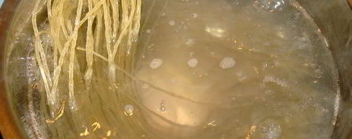 Шаг 5: чапче — крахмальной лапши с овощами и говядиной