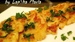 Рецепт Драников без яйца с овсяными хлопьями