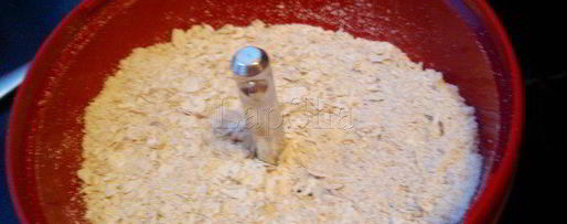 Шаг 1: драников без яйца с овсяными хлопьями