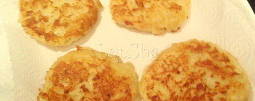 Шаг 4: драников без яйца с овсяными хлопьями