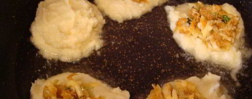 Шаг 1: драников из картофельного пюре